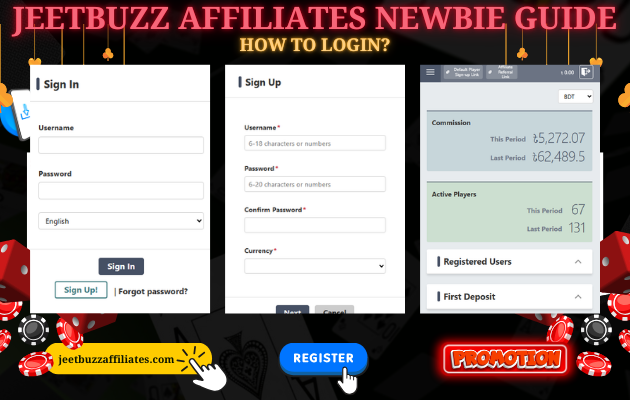 jeetbuzz affiliates login